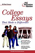 College Essays That Made A Difference