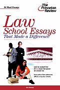 Law School Essays That Made A Difference