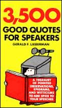 3500 Good Quotes For Speakers
