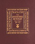 Anchor Bible Dictionary Volume 2 D G
