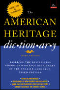 American Heritage Dictionary 3rd Edition