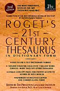 Rogets 21st Century Thesaurus In Dictionary Form
