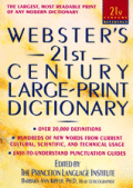 Websters 21st Century Large Print Dictionary