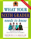What Your Sixth Grader Needs to Know Fundamentals of a Good Sixth Grade Education