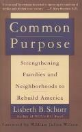 Common Purpose: Strengthening Families and Neighborhoods to Rebuild America