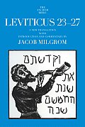 Leviticus 23 27 Anchor Bible Volume 3b A New