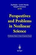 Perspectives and Problems in Nonlinear Science: A Celebratory Volume in Honor of Lawrence Sirovich