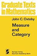 Measure and Category: A Survey of the Analogies Between Topological and Measure Spaces