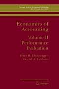 Economics of Accounting: Performance Evaluation