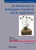 Introduction to Kolmogorov Complexity & Its Applications