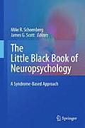 Black Book Of Neuropsychology A Syndrome Based Approach