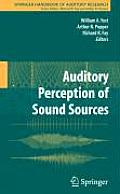 Auditory Perception of Sound Sources