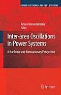Inter-Area Oscillations in Power Systems: A Nonlinear and Nonstationary Perspective