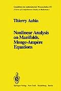 Nonlinear Analysis on Manifolds. Monge-Amp?re Equations