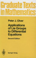 Applications of Lie Groups to Differential Equations, 2nd Edition