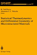 Statistical Thermodynamics and Differential Geometry of Microstructured Materials