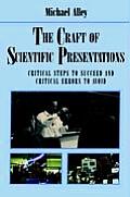 Craft Of Scientific Presentations 1st Edition Critical Steps to Succeed & Critical Errors to Avoid