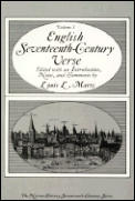 English Seventeenth Century Verse Volume 1