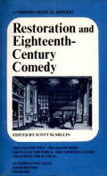 Restoration & Eighteenth Century Comedy