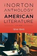 Norton Anthology of American Literature 1914 1945 9th Edition