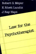 Law For Psychotherapist