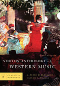 Norton Anthology of Western Music Sixth Edition Volume 2