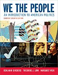 We the People An Introduction to American Politics Seventh Shorter Edition