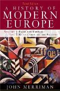 History of Modern Europe 3rd edition Volume 2