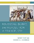 Rousseau Burke & Revolution In France 1791