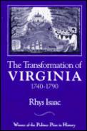 Transformation Of Virginia 1740 1790