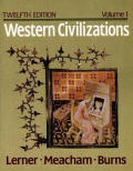 Western Civilizations, Their History & Their Culture, 1
