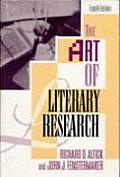 Art Of Literary Research 4th Edition