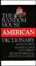 Random House American Dictionary New Revised Edition