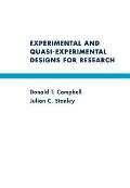 Experimental & Quasi Experimental Designs for Research