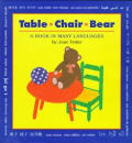 Table Chair Bear A Book In Many Languages