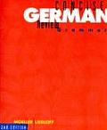 Concise German Review Grammar 2nd Edition
