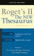Rogets II The New Thesaurus 3rd Edition