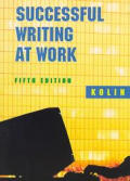 Successful Writing At Work 5th Edition