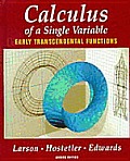 Calculus Of A Single Variable 2nd Edition