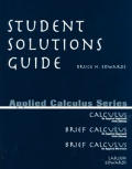 Student Solutions Guide For Calculus