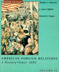 American Foreign Relation Volume 2 5th Edition