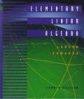 Elementary Linear Algebra 4th Edition