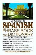 Grossets Spanish Phrase Book & Dictionary for Travelers