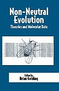 Non-Neutral Evolution: Theories and Molecular Data