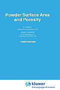 Powder Surface Area and Porosity