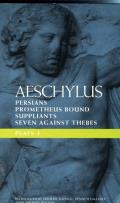 Aeschylus: Plays One