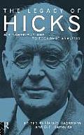 The Legacy of Sir John Hicks: His Contributions to Economic Analysis