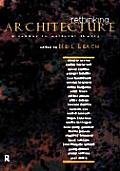 Rethinking Architecture Reader in Cultural Theory