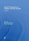 Social Perspectives in Lesbian and Gay Studies: A Reader