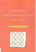 Stereotypes Cognition & Culture